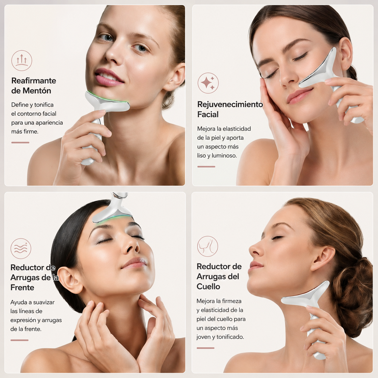 Masajeador Facial LED Sculpt™